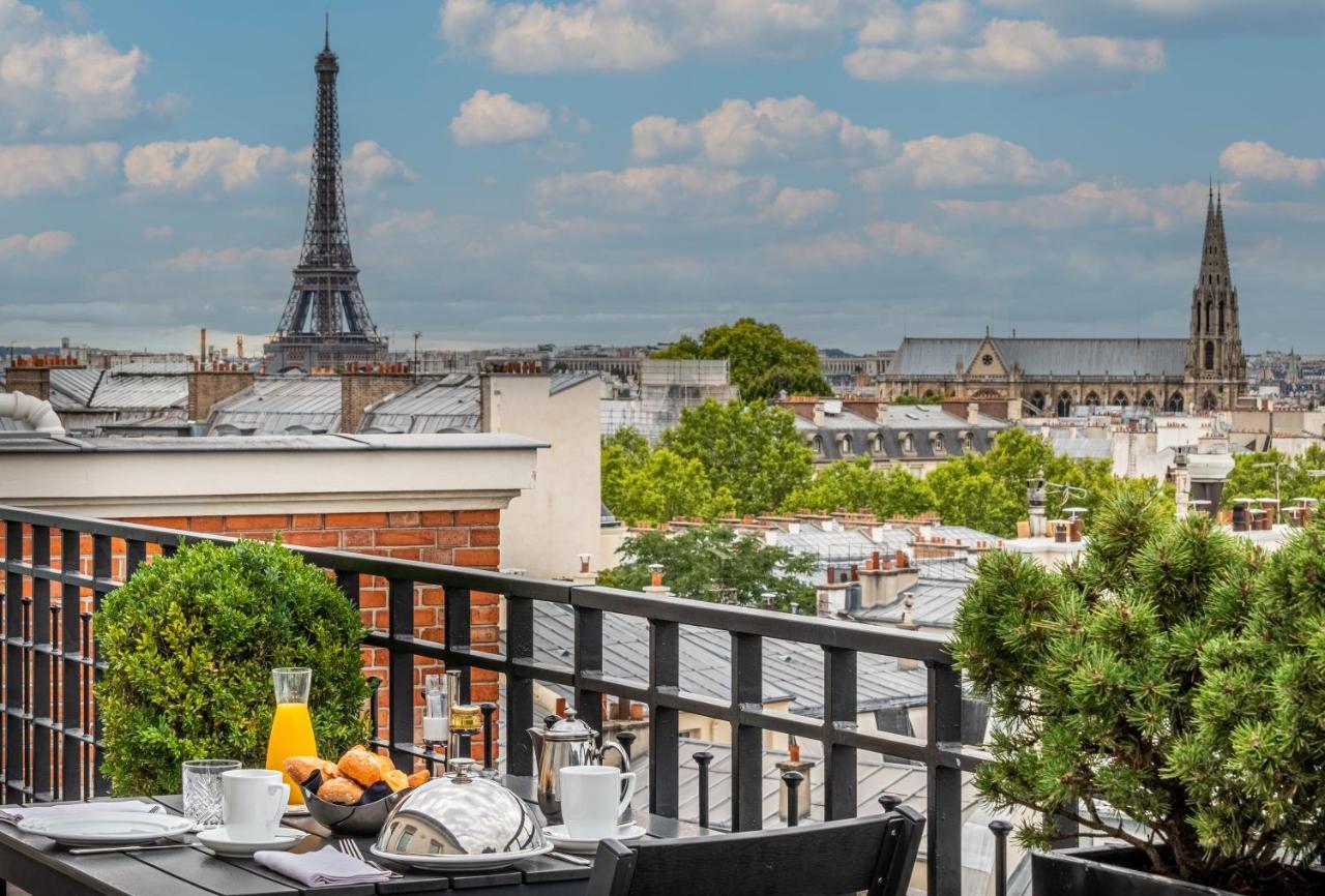 Hotel Pont Royal ปารีส ภายนอก รูปภาพ View from the rooftop